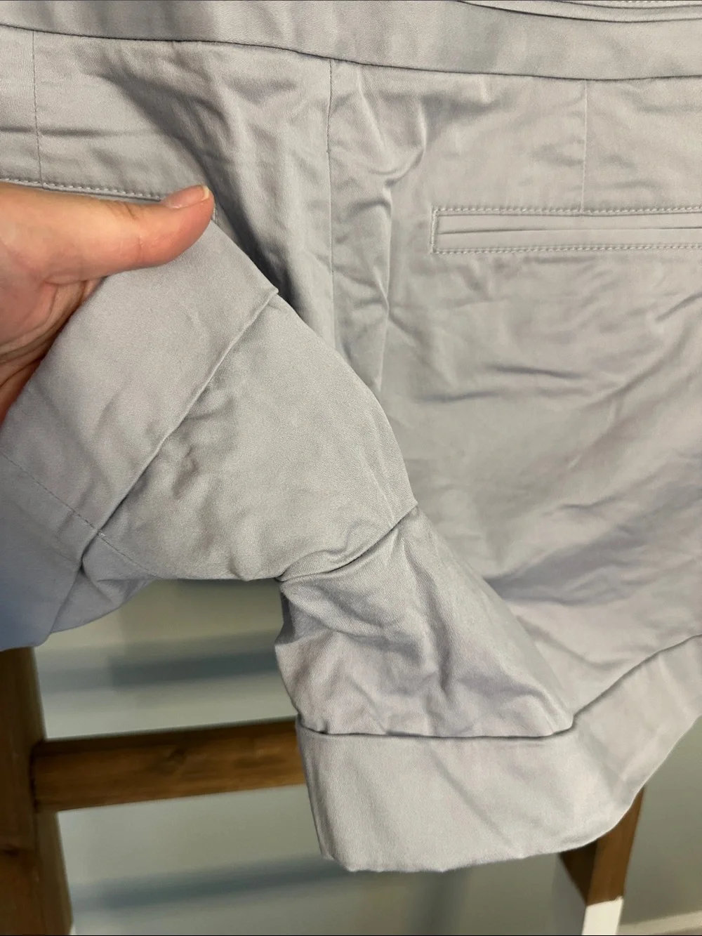Express shorts pale